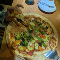 Veggie pizza #Veganuary at Hungry Buddha - Maybe closed in Shaxi