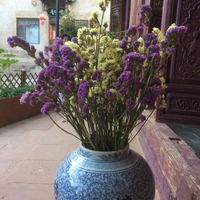 Decorating  at Hungry Buddha - Maybe closed in Shaxi