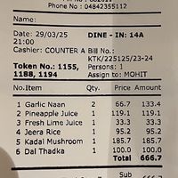 Only pic I took...😒 at Gokul Oottupura in Kochi