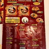 Menu  at Rasa 100% Pure Vegetarian Restaurant in Ernakulam