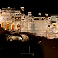 Dinner view  at Bundi Vilas in Bundi