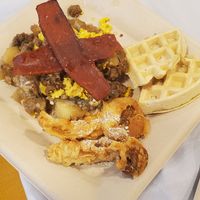 Loaded Hash at The Veggie Table in Baltimore