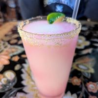 Prickly pear margarita at Kip's Grill in Creede