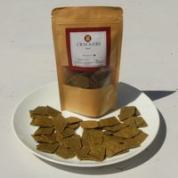 vegan gluten free cracker basil at The Gut Feeling in Jaipur