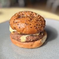 Vegan burger - March ‘25  at Hills in Brecon