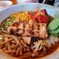 Veggy ramen with soy noodles at Mic Ramen - Desio in Desio