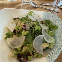 The vegan salad option   at Luseas Restaurant in Westport