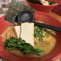 Vegan spicy ramen  at Shoryu Ramen- Covent Garden in London