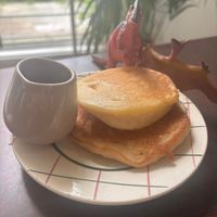 Pancakes vegans et sans gluten   at Le P'tit Rex Cafe in Tours