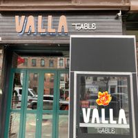Front at Valla Table in New York City