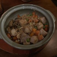 Khao-ob hob din at Valla Table in New York City