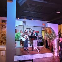 Nice little stage and live music, which was good at Himalaya Sono in Norwalk
