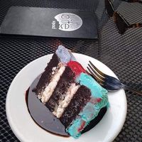 Rose cake at French Meadow Bakery & Cafe in Minneapolis