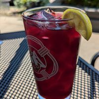 Blackberry tea at French Meadow Bakery & Cafe in Minneapolis