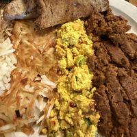 Classic Vegan Breakfast (Vegan). 😋😋😋  at French Meadow Bakery & Cafe in Minneapolis