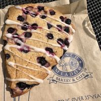 Blueberry lemon scone   at French Meadow Bakery & Cafe in Minneapolis