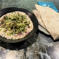 Hummus B'Ful  at Nineveh Assyrian Restaurant in Olympia