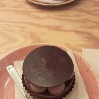 *postres at Entre Pedras in Santiago De Compostela