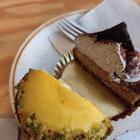 Poster (dessert) at Entre Pedras in Santiago De Compostela