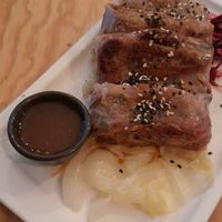 Rollitos de Primavera at Entre Pedras in Santiago De Compostela