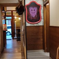 Entrada al W.C at Entre Pedras in Santiago De Compostela