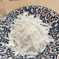 Vegan cheese for the topping  at Piatsa Estiatorio in Paros