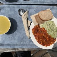 Vegan lunch at Vier Linden - Freiestrasse in Zurich