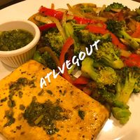 Tofu steak at FuegoMundo in Sandy Springs