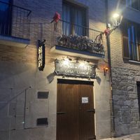 Doors closed early as we were out of seasonn  at Casa Carmen in Estella