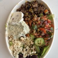 Greek Gyro Bowl  at Sorry I've Got Plants in Toronto