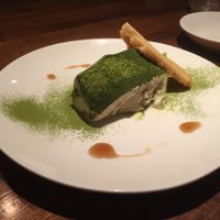 Vegan tiramisu at Organic Plus in Sapporo