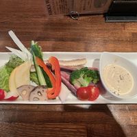 Vegetable set  at Organic Plus in Sapporo