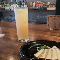 Homemade ginger ale  at Organic Plus in Sapporo