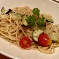 Vegetable pasta   at Organic Plus in Sapporo