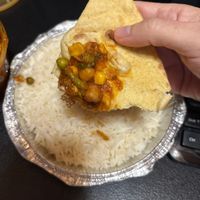 Vegetable Curry with Roti  at Masala House  in Raleigh