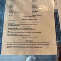 menu - rear at Gotan Hoboken in Hoboken