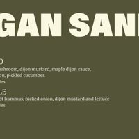 Menu at Knead Artisanal Bakery in Nairobi