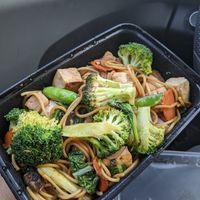 Robin's Chow with Tofu - Vegan! at Robin's Restaurant in Cambria