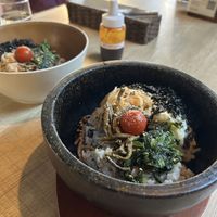  at Green Green Korean Dining in Tokyo