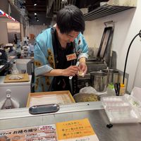Freshly made.  at Chao Chao Gyoza Shinsekai - チャオチャオ餃子 新世界店 in Osaka