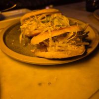 Mock meat Rou Jia mo at The Dimsum Room in Mumbai