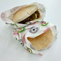 Mini falafel sliders at Falafel Frayha - Al Barsha in Dubai