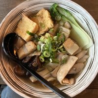 Kinoko with added vegan pork bellyy which  at Hako Ramen in Munich