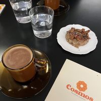Chocolat chaud et cookiees  at Cosmos - Pâtisserie et Salon de thé in Arles
