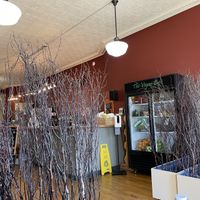 Interior  at Healthy Sins Vegan Cafe in Lockport