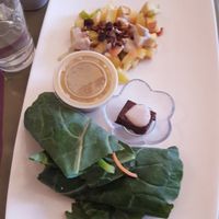 Lunch special at Healthy Sins Vegan Cafe in Lockport