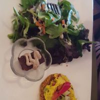 Lunch special at Healthy Sins Vegan Cafe in Lockport