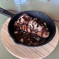 Almond Butter Pie - WOW! at Healthy Sins Vegan Cafe in Lockport