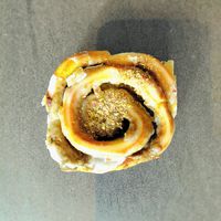 Pistachio roll at Have A Roll in Leuven