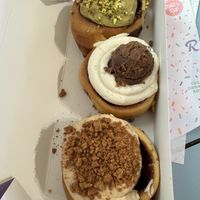 Pistache, cookie dought, spéculoos   at Have A Roll in Leuven